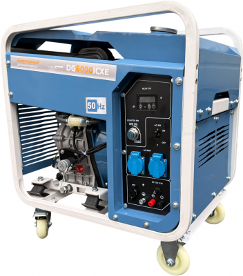 Инверторный дизельный генератор GROST DG6000ICXE (220В)