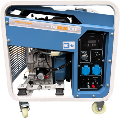 Инверторный дизельный генератор GROST DG6000ICXE (220В)
