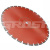 Диск алмазный GROST  D500 мм (500*25,4*4,2*10)  асфальт.